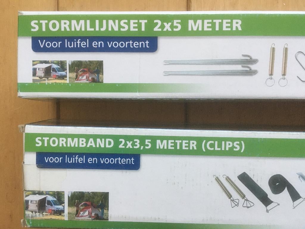 Stormband set, voor caravan luifel en/of voortent, nieuw!, Ophalen of Verzenden, Nieuw