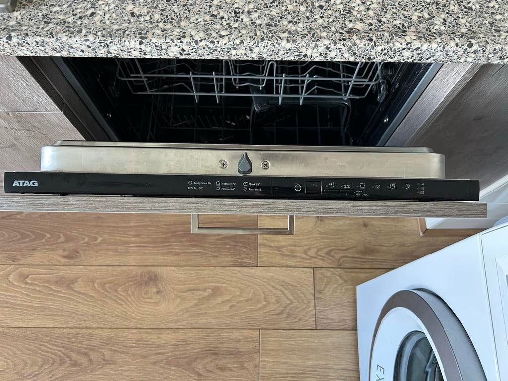 Inbouw vaatwasser Atag - Zuinig en Stil, Ophalen, 60 cm of meer, Zo goed als nieuw, Inbouw
