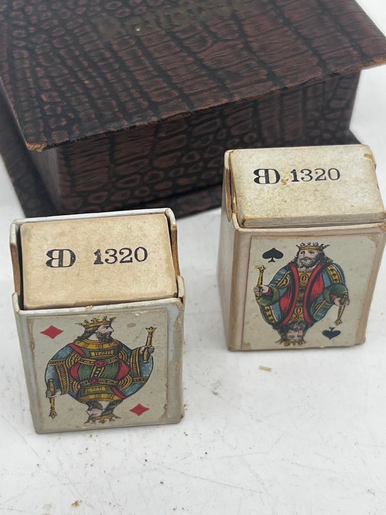 Patience miniatuur B. Dondorf compleet, Ophalen of Verzenden, Gebruikt, Speelkaart(en)