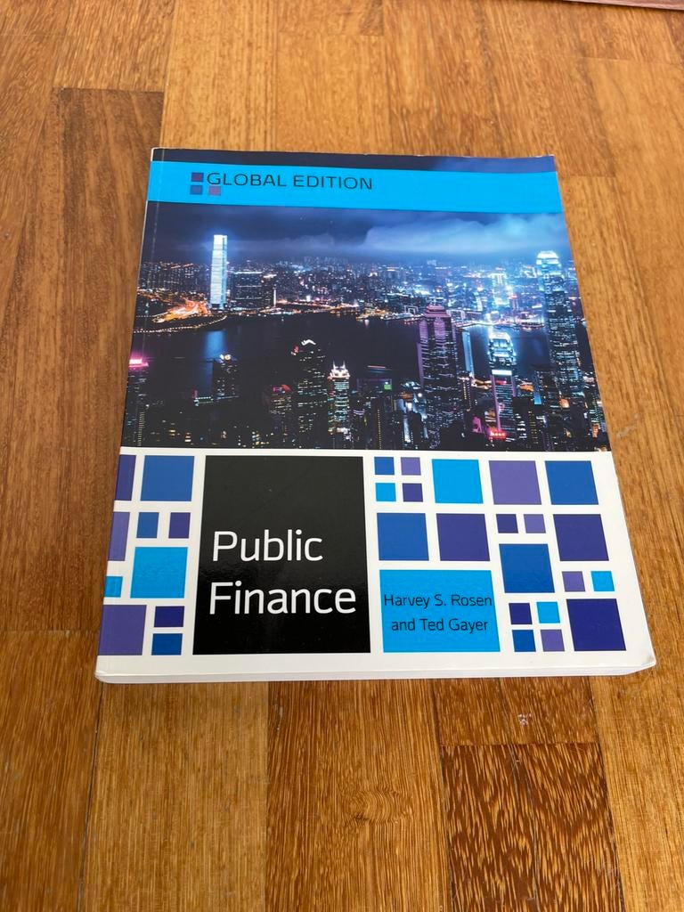 Public finance 9780077154691, Ophalen of Verzenden, Zo goed als nieuw, Economie en Marketing