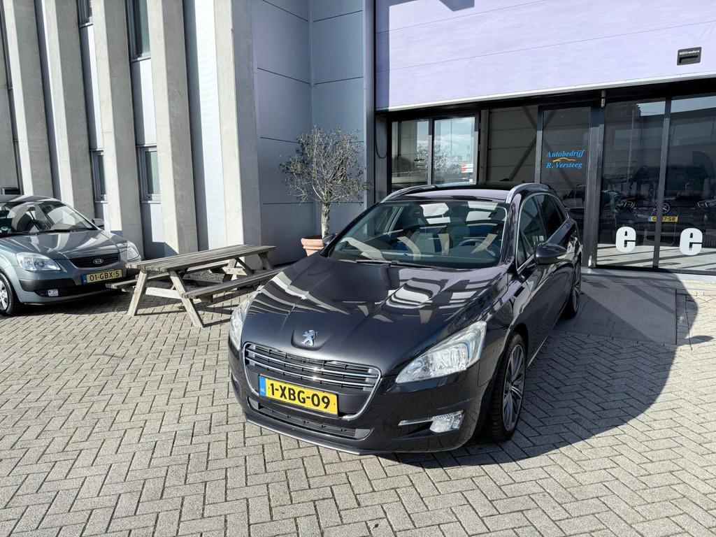 Peugeot 508 SW 1.6 THP Blue Lease Executive DEALER ONDERHOUD, Voorwielaandrijving, Stof, Gebruikt, Zwart