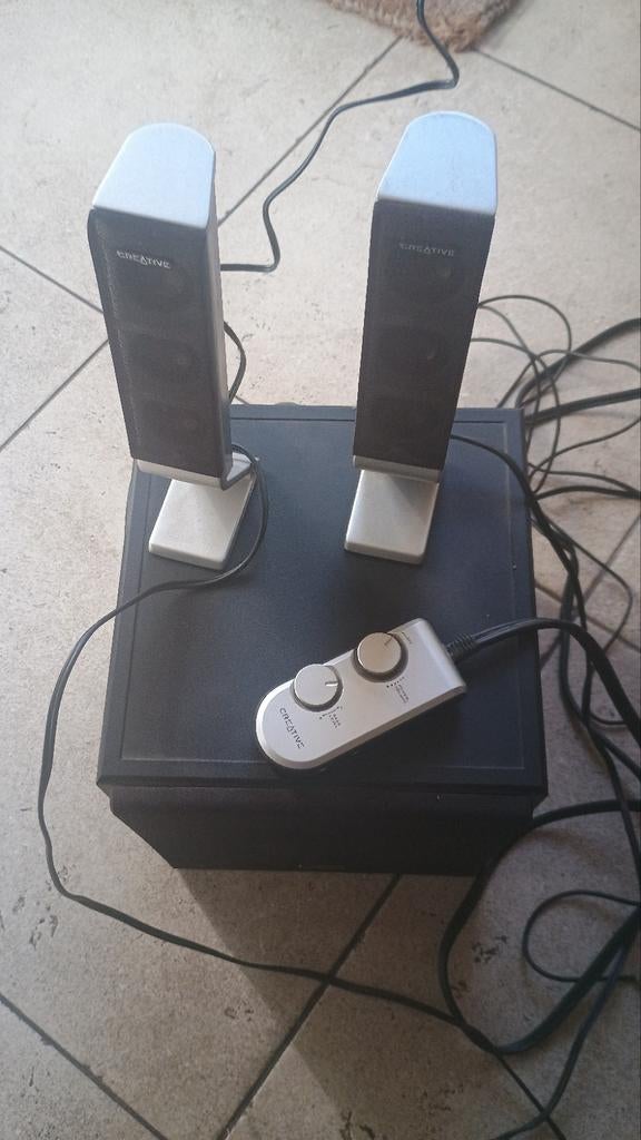 Creative 2.1 Audio Set voor PC - Goede Staat, Ophalen of Verzenden, Gebruikt, Audiokanaal 2.1, Creative