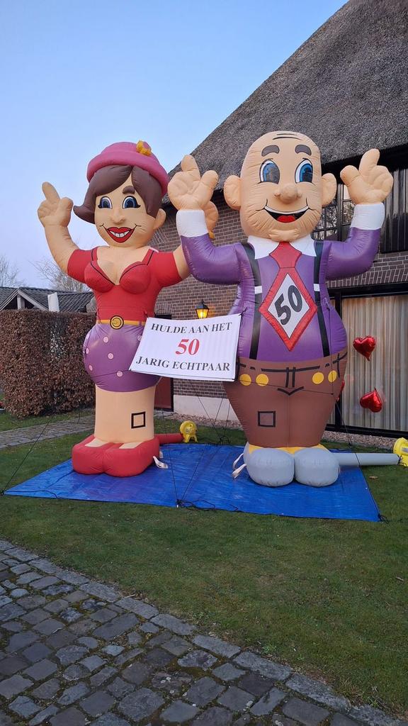 Jubileum echtpaar te huur/ huren, Ophalen, Zo goed als nieuw