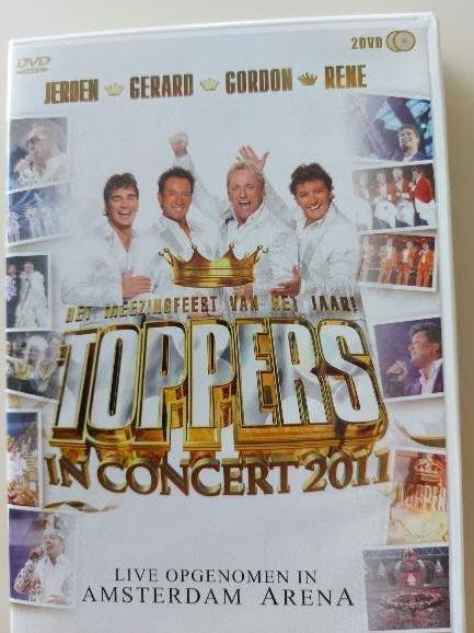 2 dvd's concert: concert Toppers 2011, Alle leeftijden, Ophalen of Verzenden, Zo goed als nieuw