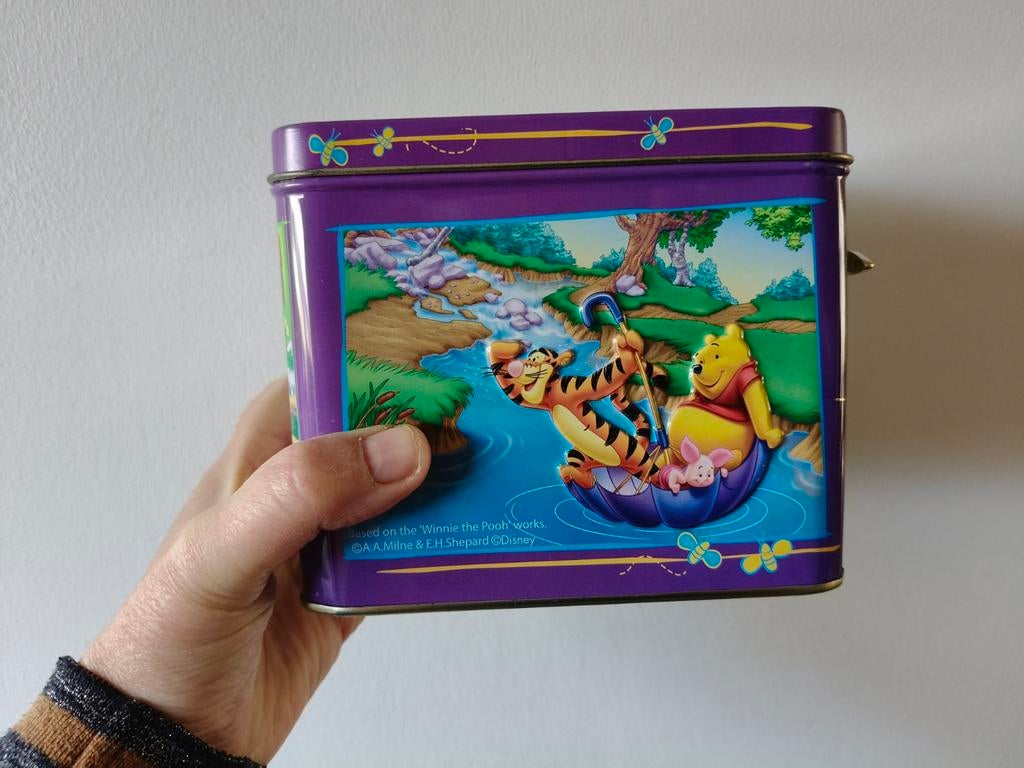 Vintage Winnie de Poeh Disney speeldoos, Ophalen, Winnie de Poeh of vrienden, Gebruikt, Overige typen