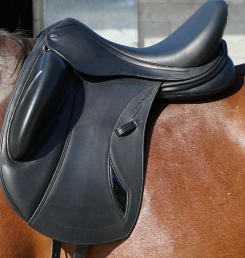 Erreplus zadel Mono Connect 17/32 goed als nieuw, Ophalen, Zo goed als nieuw, Dressuur