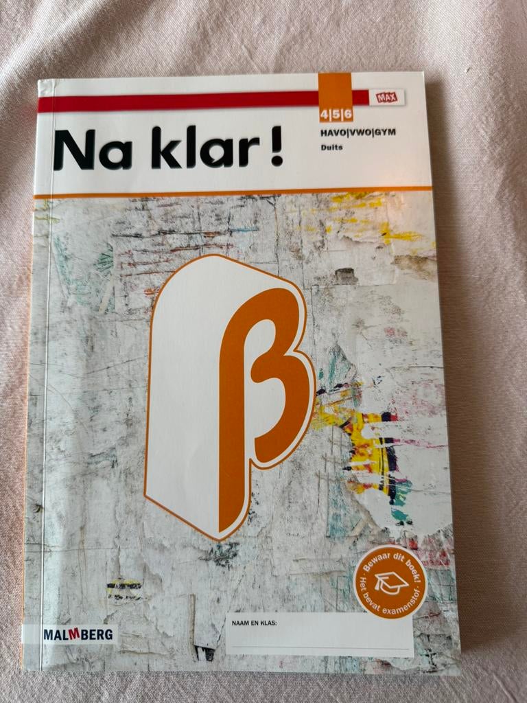 Na klar! Duits boek Havo VWO Gymnasium 2021, Ophalen of Verzenden, Zo goed als nieuw, Overige niveaus, Nederlands