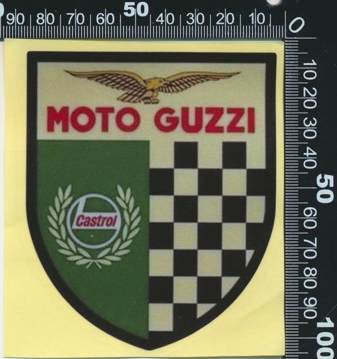 Sticker: Moto Guzzi, Verzenden, Zo goed als nieuw, Auto of Motor