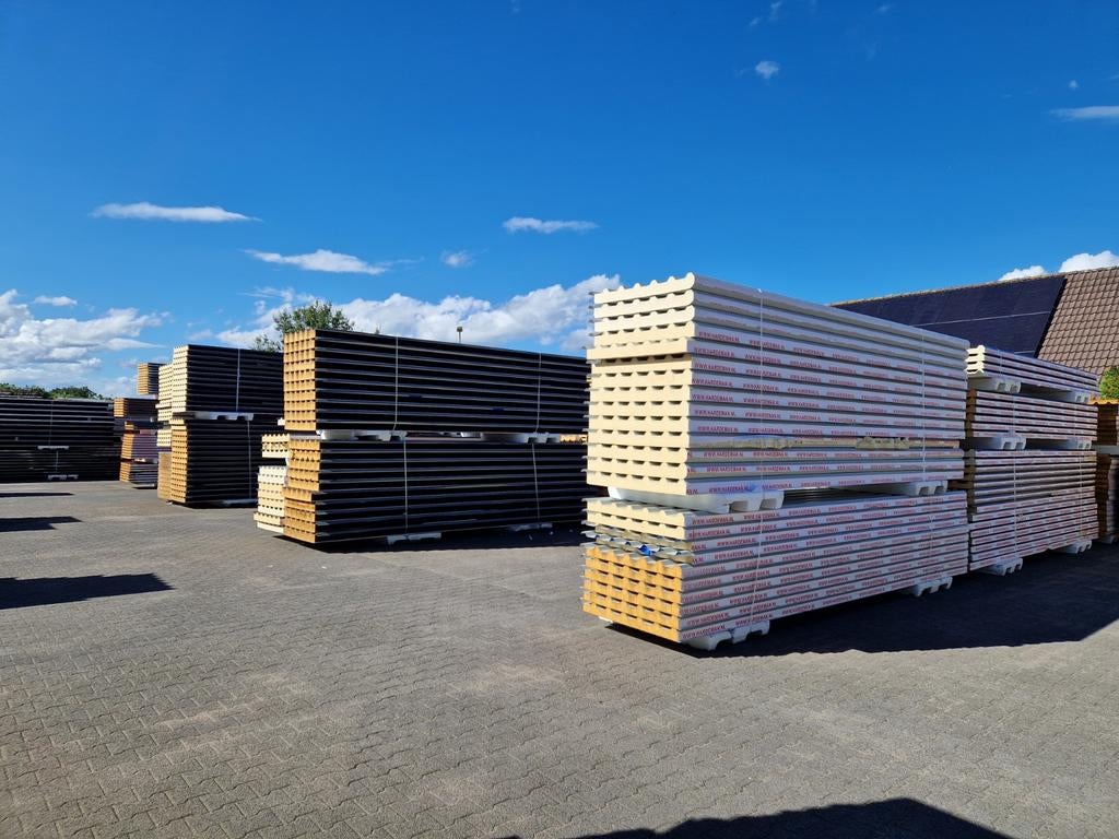 Dakpanelen / Sandwichplaten / Wandplaten / Rabat, Ophalen, Nieuw, Overige materialen, Minder dan 20 mm