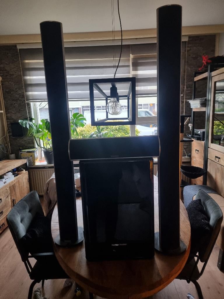 topstaat piega boxen, Zo goed als nieuw, 120 watt of meer, Front, Rear of Stereo speakers, Ophalen