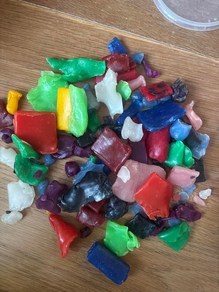 Bijenkneedwas Losse Kleuren, Ophalen, Gebruikt