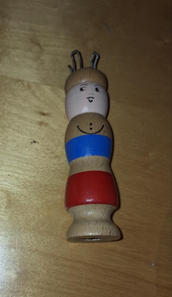 Vintage punnik Popje, Ophalen of Verzenden, Zo goed als nieuw, Haken, Patroon of Boek