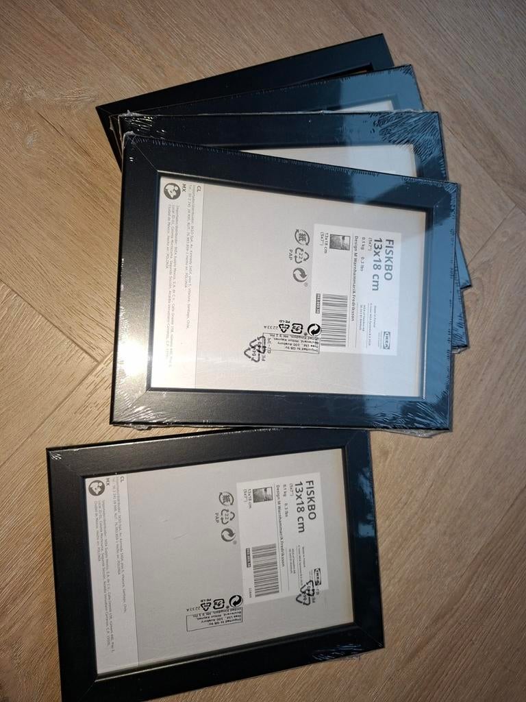 IKEA FISKBO fotolijsten - Nieuw in verpakking 5stuks, Ophalen, Nieuw