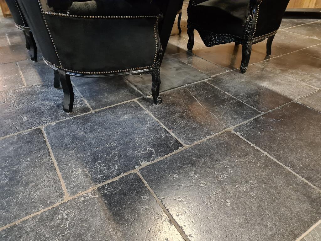 Belgische Hardsteen Abdij tegels, Doe-het-zelf en Verbouw, Tegels, Ophalen, Nieuw, Hardsteen, Vloertegels