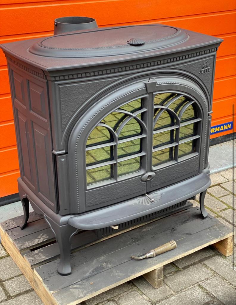 Jotul f 600 demomodel houtkachel, Ophalen, Houtkachel, Zo goed als nieuw, Vrijstaand
