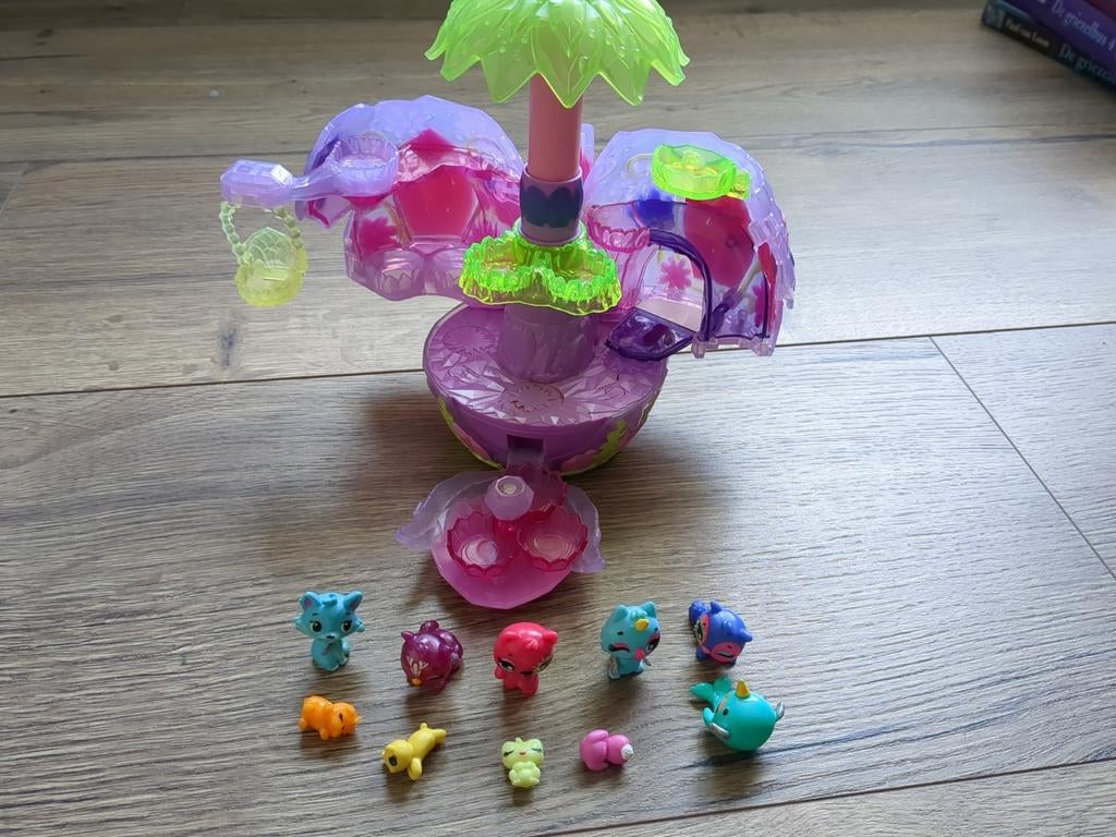 Hatchimals ei poppetjes woonhuisje, Ophalen of Verzenden, Gebruikt
