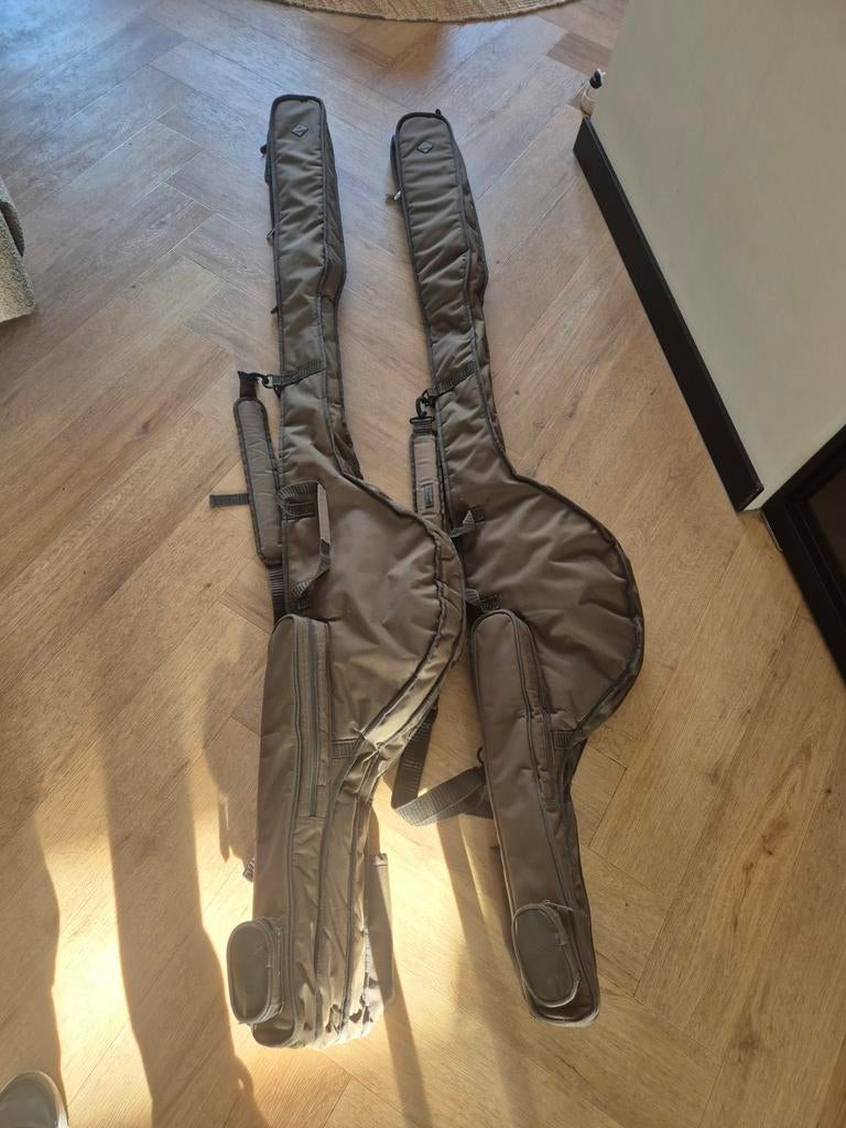 Nash 12ft 2 rod holdall foudraal karpervissen, Ophalen of Verzenden, Zo goed als nieuw, Overige typen