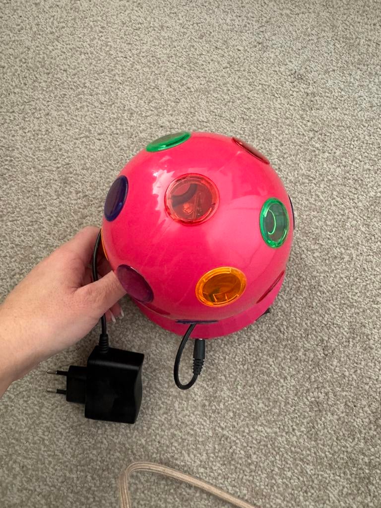 Discobol, disco verlichting, discobal, Muziek en Instrumenten, Licht en Laser, Ophalen of Verzenden, Zo goed als nieuw, Discobol