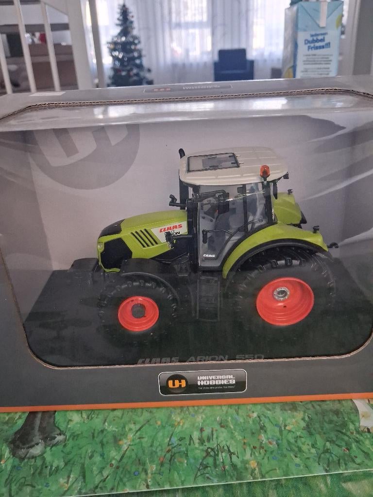 Claas arion 550 met vast gewicht uh, Verzenden, Nieuw, Tractor of Landbouw, Universal Hobbies
