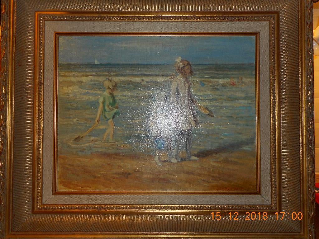 OLIEVERF SCHILDERIJ VAN JAN ZOETLIEF TROMP, Ophalen of Verzenden