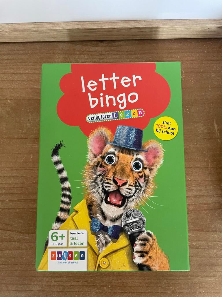 Letterbingo - Leerzaam en Leuk!, Ophalen, Zo goed als nieuw, Taal en Lezen