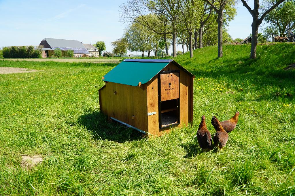 Trespa Kippenhok Cucciolotta Classic L | Grondmodel, Dieren en Toebehoren, Ophalen of Verzenden, Nieuw, Kippenhok of Kippenren