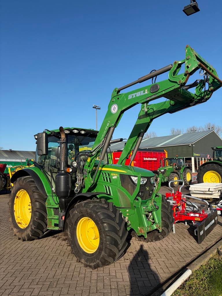John Deere 6130R Autopower met voorlader, Gebruikt, 120 tot 160 Pk, 7500 tot 10000, Ophalen