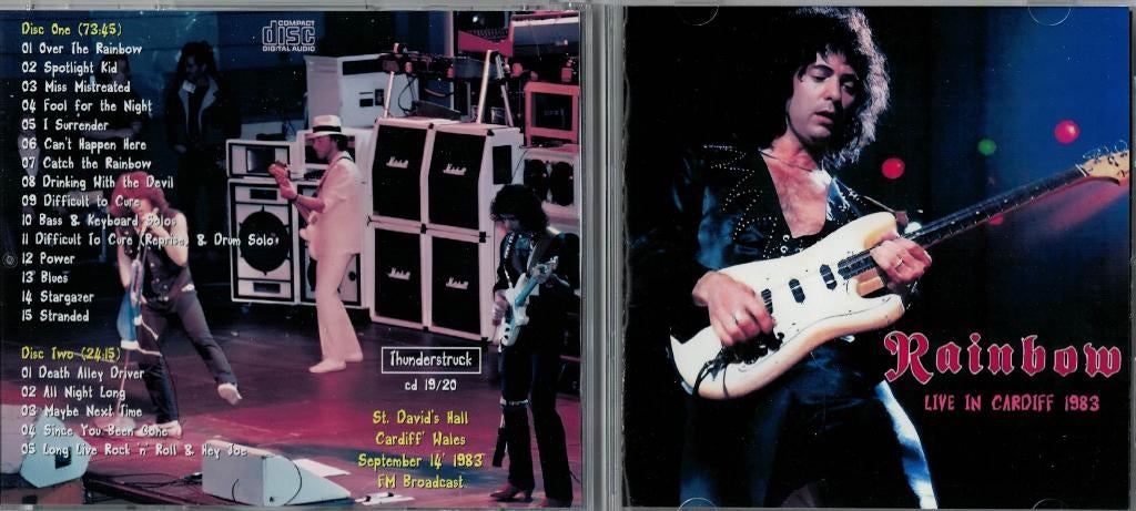 Rainbow - Live in Cardiff 1983  2-cd import, Ophalen of Verzenden, Nieuw in verpakking