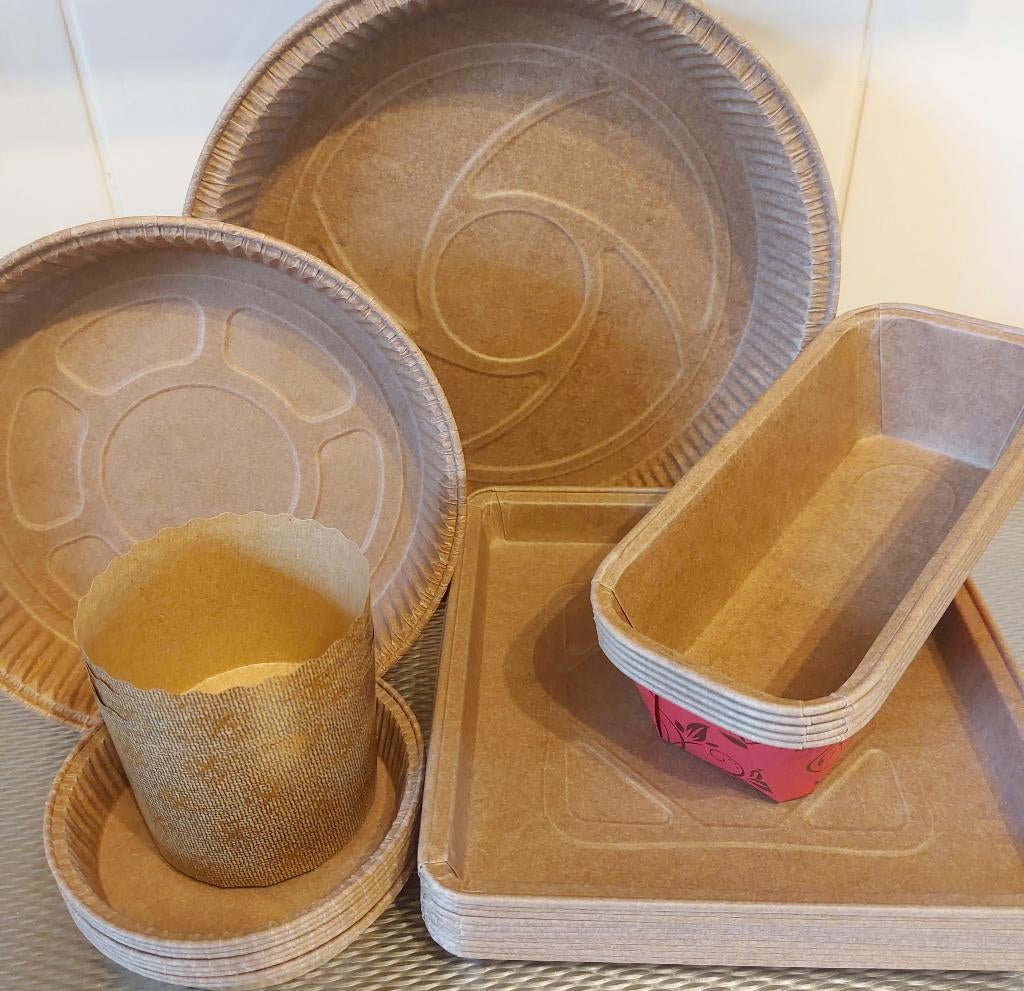 Set bakvormen voor 🍰taart 🟫brownies 🍞cake+brood 🧁muffins, Ophalen of Verzenden, Nieuw, Taarten of Cupcakes, Bakvorm