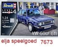 Modelbouw Revell VW GOLF 1 GTI 1:24 bouwdoos 7673 auto, Auto, Revell, Groter dan 1:32, Nieuw