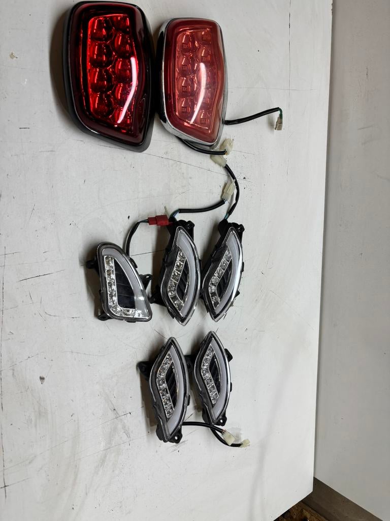 Veel verschillende onderdelen Riva/BTC/AGM Vespa Look, Fietsen en Brommers, Gebruikt, Blok, Riva, Ophalen of Verzenden