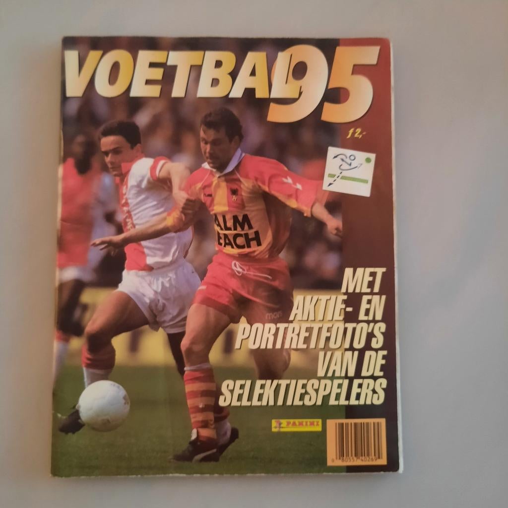 Voetbal 95 PANINI met Rijkaard en Ronaldo !!, Verzamelen, Ophalen of Verzenden, Zo goed als nieuw, Buitenlandse clubs, Poster, Plaatje of Sticker