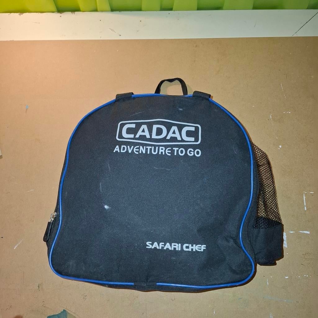 Compacte Cadac Safari Chef bak en grill in tas, Ophalen of Verzenden, Gebruikt