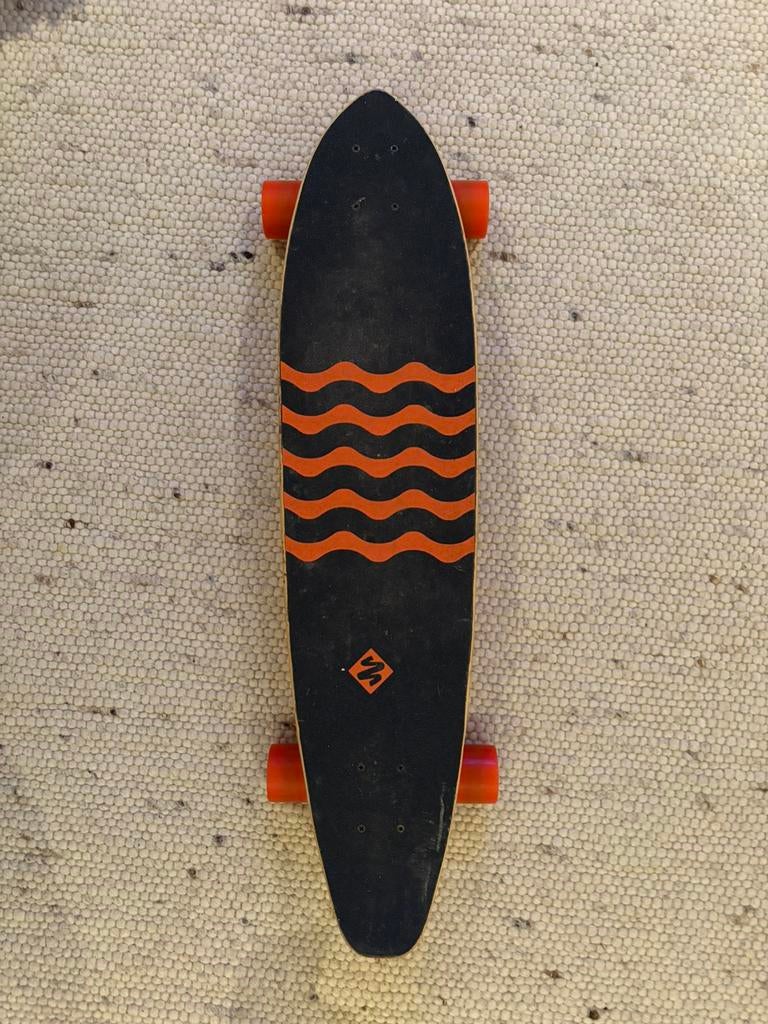 Skateboard Longboard, Sport en Fitness, Skateboarden, Ophalen, Zo goed als nieuw, Longboard