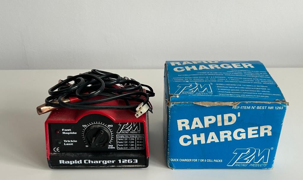 T2M Rapid Charger 1263 rc lader modelbouw, Ophalen of Verzenden, Gebruikt, Overige schalen, Onderdeel