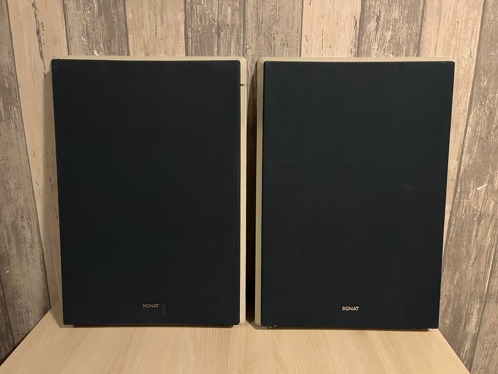 Signat wall design speakers, Overige merken, Ophalen of Verzenden, Zo goed als nieuw, 120 watt of meer