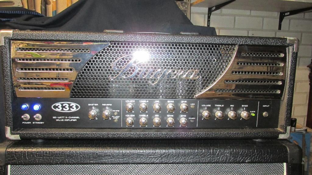 Bugera 333 buizen gitaar amp incl Hartke cbt en amp case, Muziek en Instrumenten, Versterkers | Bas en Gitaar, Ophalen, Gebruikt