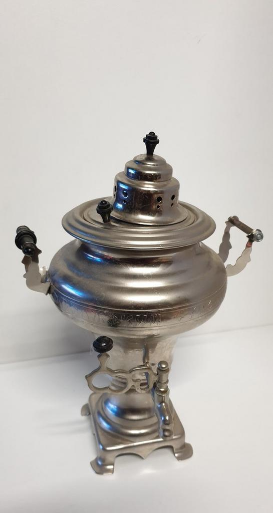 1649)Russische samower, Antiek en Kunst, Antiek | Tin, Ophalen of Verzenden