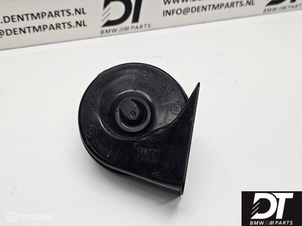 Claxon hoogtonig BMW Z4 E85 E86 61337184481, Auto-onderdelen, Gebruikt, Ophalen of Verzenden, BMW, BMW