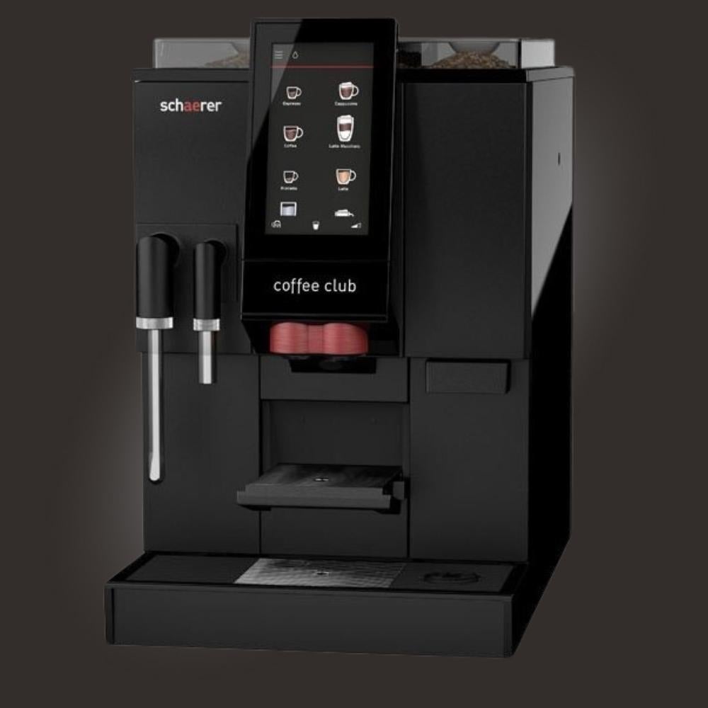 Schaerer Coffee Club volautomatische koffiemachine, Ophalen, 10 kopjes of meer, Koffiemachine, Koffiebonen