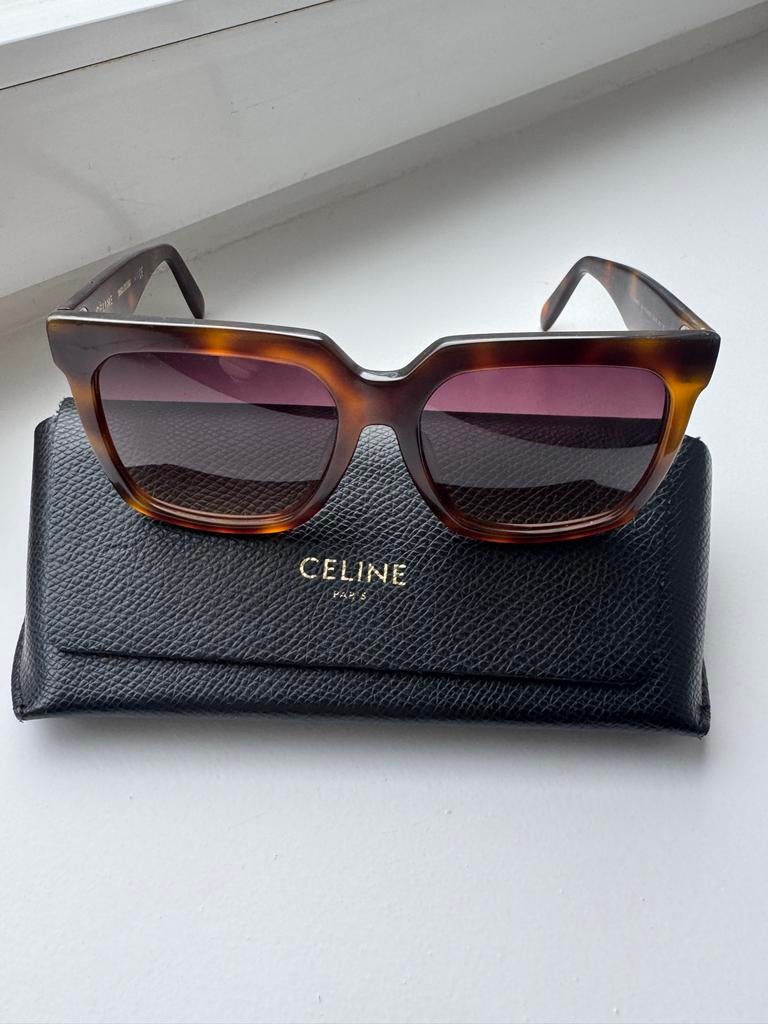 Céline Zonnebril, Sieraden, Tassen en Uiterlijk, Zonnebrillen en Brillen | Dames, Overige merken, Zonnebril, Bruin, Ophalen of Verzenden