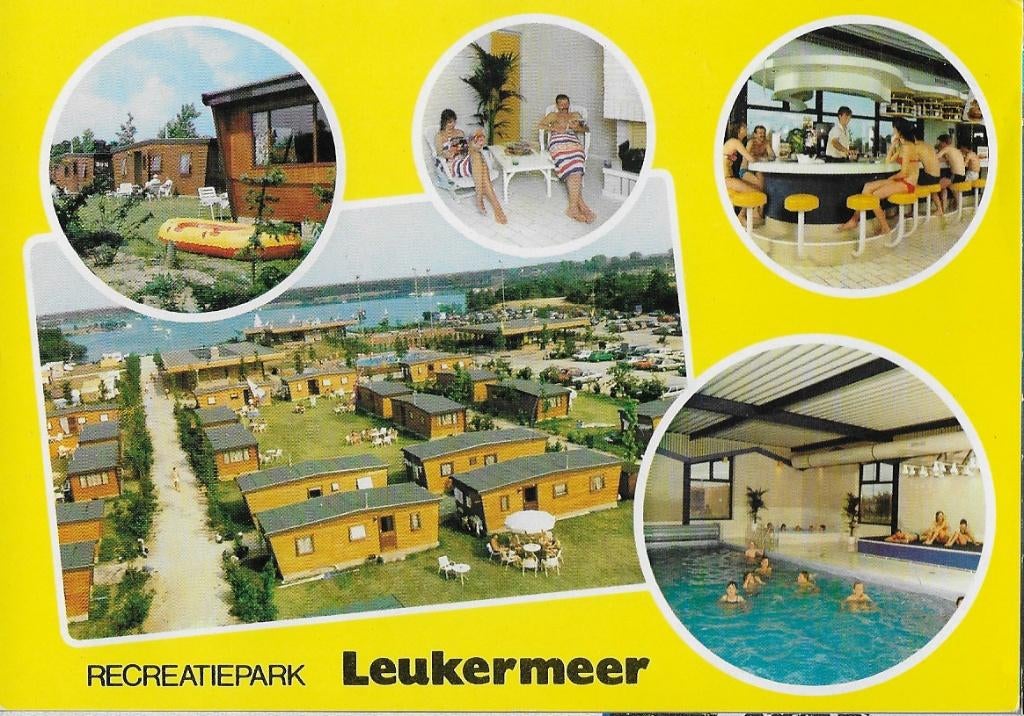 Well Recreatie Leukermeer Gelopen Ansichtkaart (4089), Ophalen of Verzenden, 1980 tot heden, Gelopen