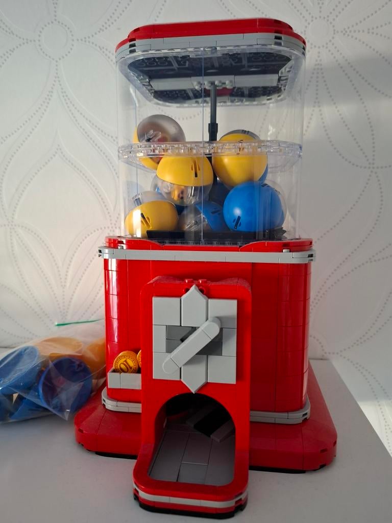Lego Ideas 21358 Minifigure Vending Machine zgan, Kinderen en Baby's, Speelgoed | Duplo en Lego, Zo goed als nieuw, Lego, Complete set