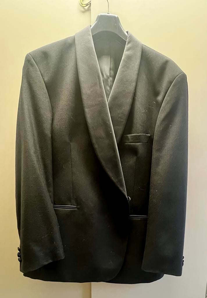 Sjiek smoking jasje maat 56, Ophalen of Verzenden, Zo goed als nieuw, Maat 56/58 (XL), Zwart