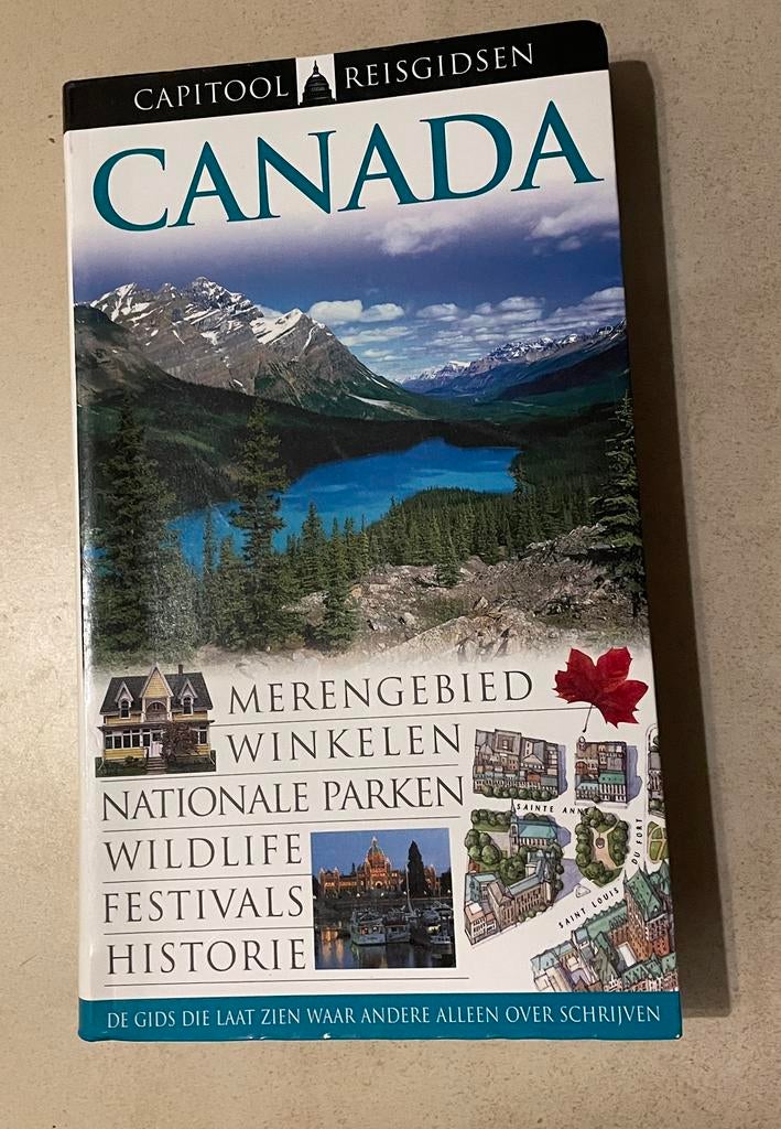 Capitool Canada Reisgids - Alle informatie voor je reis!, Capitool, Ophalen of Verzenden, Zo goed als nieuw, Reisgids of -boek