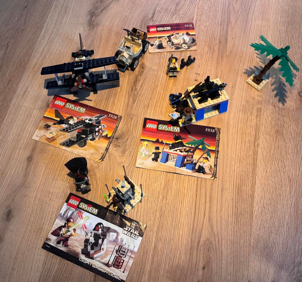 Diverse LEGO sets (5918, 5928, 5938), Ophalen of Verzenden, Gebruikt, Complete set, Lego