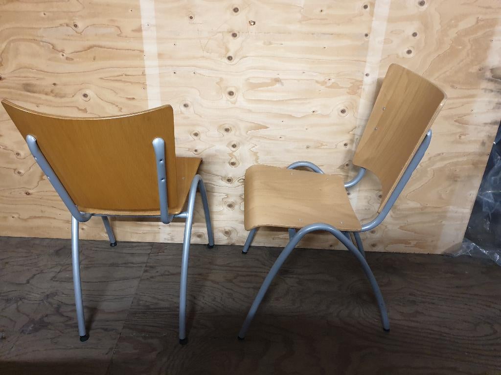 Kantine stoel, Ophalen, Gebruikt, Overige kleuren, Vijf, Zes of meer stoelen