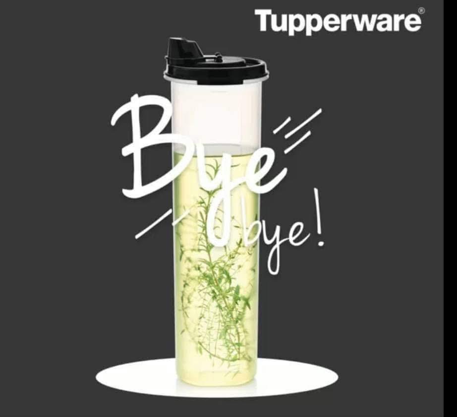 Tupperware Ruimtespaarder/ Olie & Azijn voorraadbus, Huis en Inrichting, Keuken | Tupperware, Nieuw, Beker of Kan, Ophalen of Verzenden