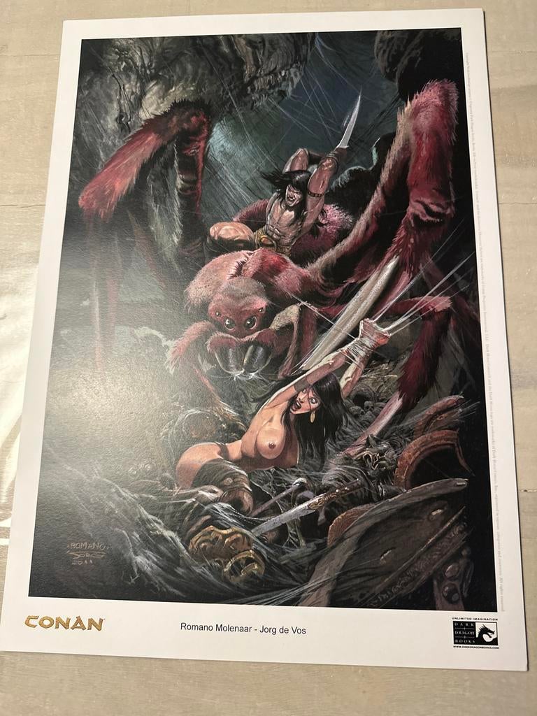 Conan print -Romano Molenaar - Jorg de Vos, Boeken, Eén comic, Ophalen of Verzenden, Zo goed als nieuw, Amerika
