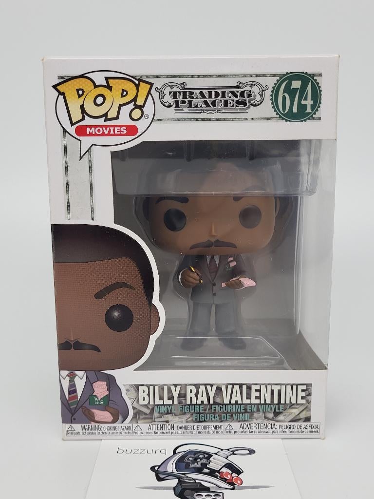 Funko PoP Billy Ray Valentine Trading Places 674, Gebruikt, Ophalen of Verzenden, Nvt, Nvt